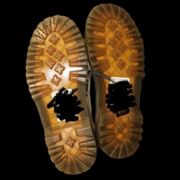 DOC DR. MARTENS 7-Hole White Leather Lace-up Boots Women US9/UK7 Men US7/UK5 NWT - Picture 8 of 12